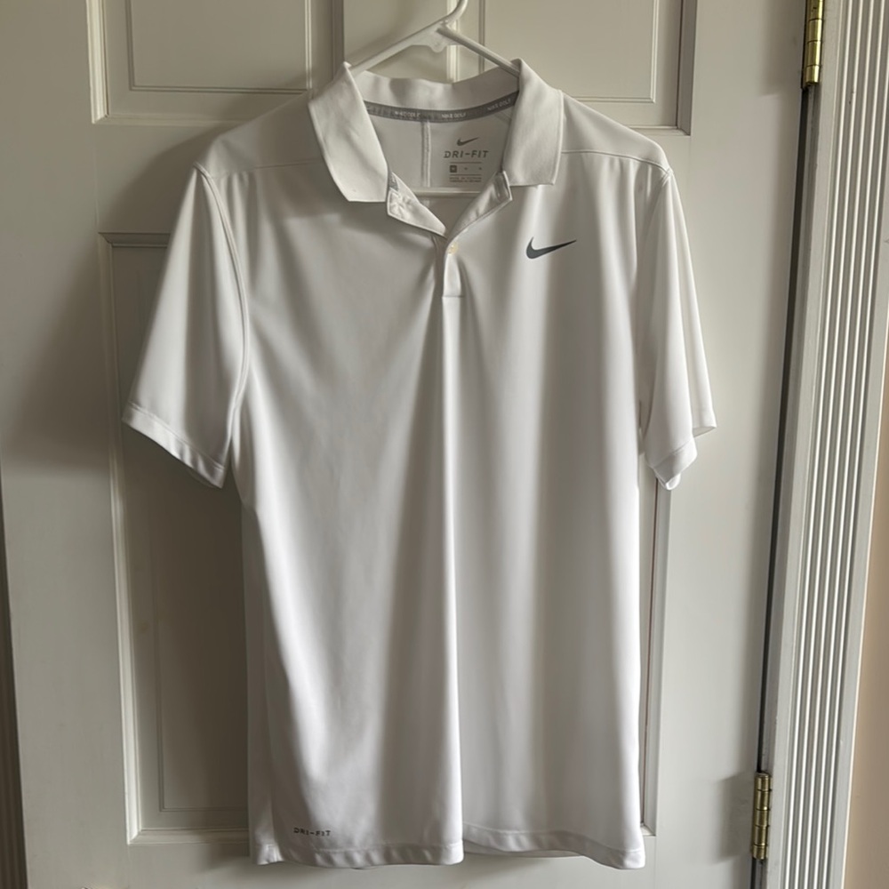 Nike White Classic Polo Shirt